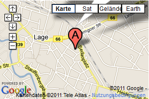 Standort in OpenMaps